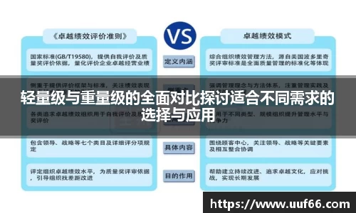 轻量级与重量级的全面对比探讨适合不同需求的选择与应用